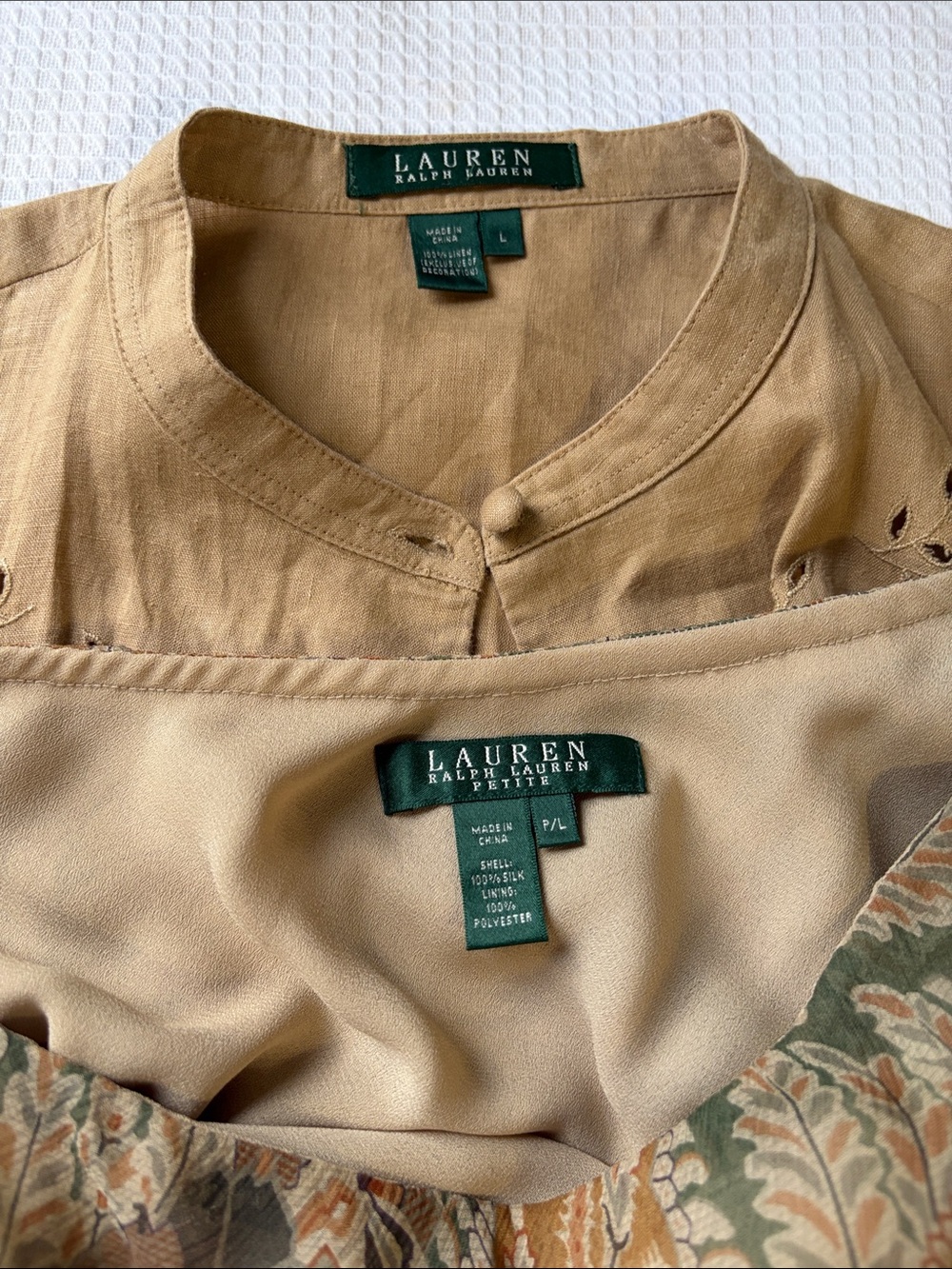 Ralph Lauren skirt and top set